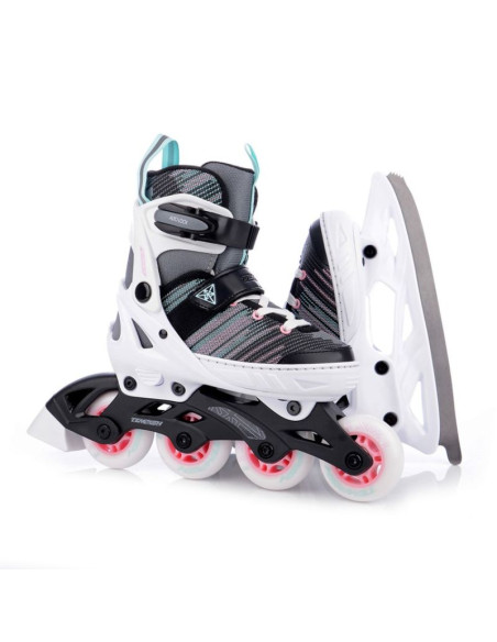 Łyżwy/rolki regulowane tempish systent girl duo