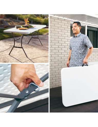 Lifetime półkomercyjny stół składany 183cm 25011