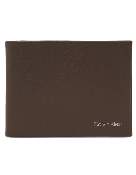 Calvin klein skórzany portfel męski bifold