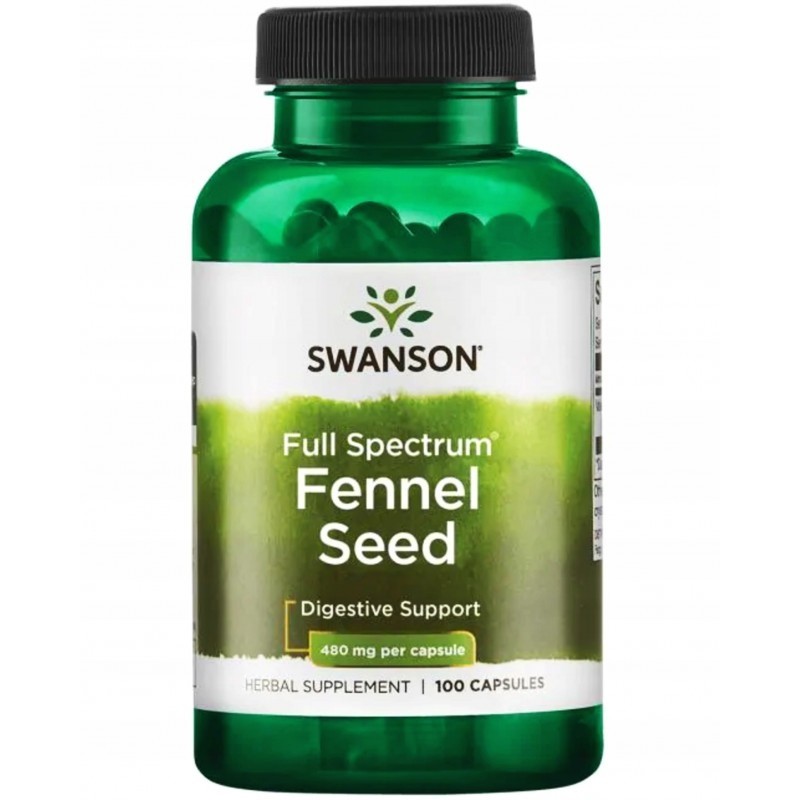 Full Spectrum Fennel Seed - Nasiona Kopru (100 kaps.) Swanson