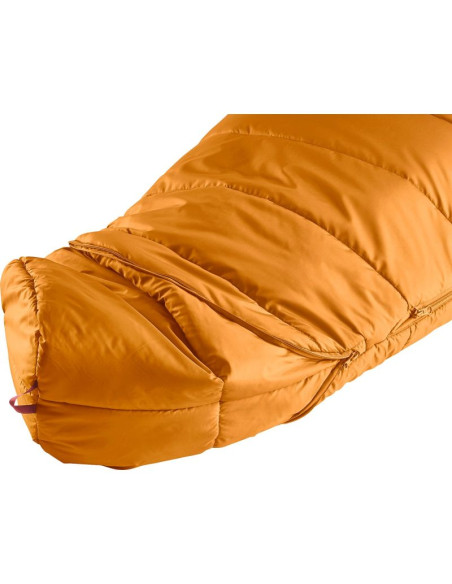 Śpiwór dziecięcy deuter starlight (130-170 cm) - maple-redwood