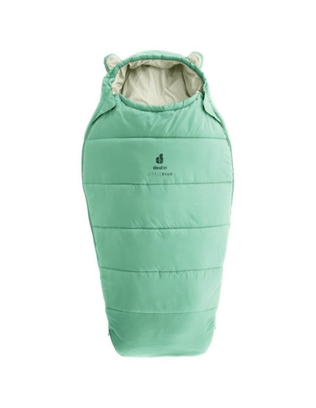 Śpiwór dziecięcy deuter little star (95 – 130 cm) - spearmint/bone