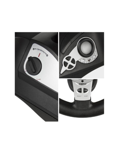 Nanors kierownica ps4/ps3/xbox one/xbox360/pc(x-input/d-input)/swtich/android 8in rs700