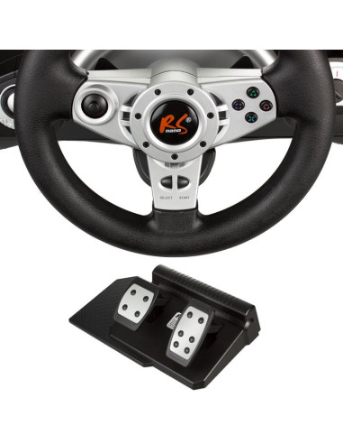 Nanors kierownica ps4/ps3/xbox one/xbox360/pc(x-input/d-input)/swtich/android 8in rs700