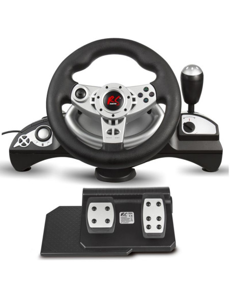 Nanors kierownica ps4/ps3/xbox one/xbox360/pc(x-input/d-input)/swtich/android 8in rs700