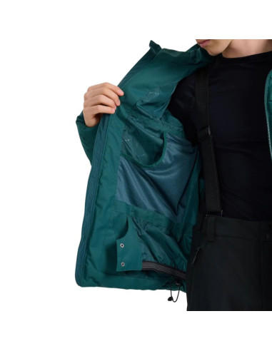 Kurtka narciarska męska 4f m0788 ciemna zieleń 4fwaw25ttjam0788 40s