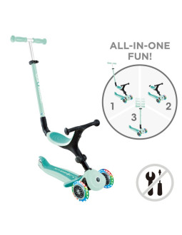 Hulajnoga z siedziskiem jeździk go•up active lights (744-206) 2