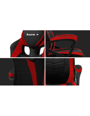 Fotel gamingowy huzaro force 2.5 red mesh