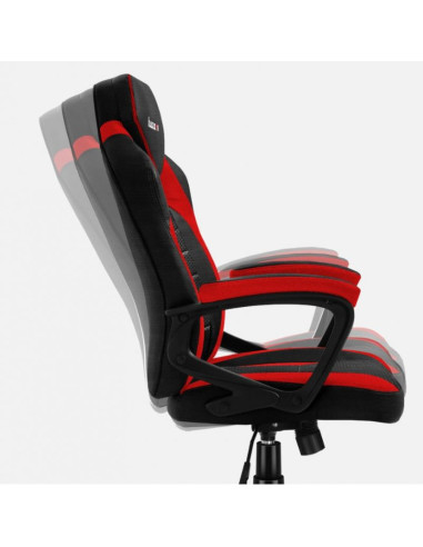 Fotel gamingowy huzaro force 2.5 red mesh