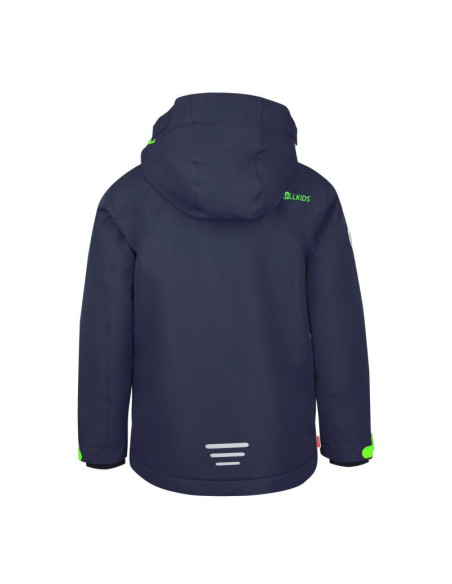 Kurtka z kapturem dziecięca trollkids kids holmenkollen snow jacket pro zimowa granatowa (913-100)