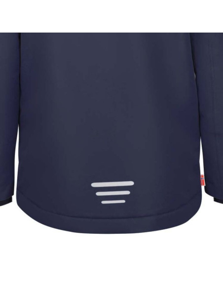 Kurtka z kapturem dziecięca trollkids kids holmenkollen snow jacket pro zimowa granatowa (913-100)