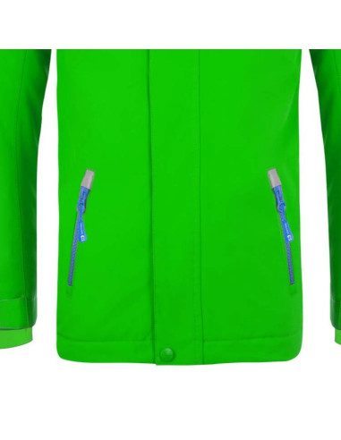 Kurtka ocieplana dziecięca trollkids kids holmenkollen snow jacket pro zimowa zielona (913-303)