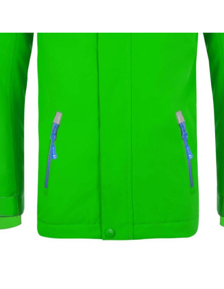 Kurtka ocieplana dziecięca trollkids kids holmenkollen snow jacket pro zimowa zielona (913-303)