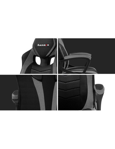 Fotel gamingowy hz-force 2.5 grey mesh
