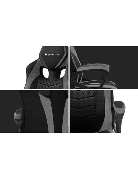 Fotel gamingowy hz-force 2.5 grey mesh