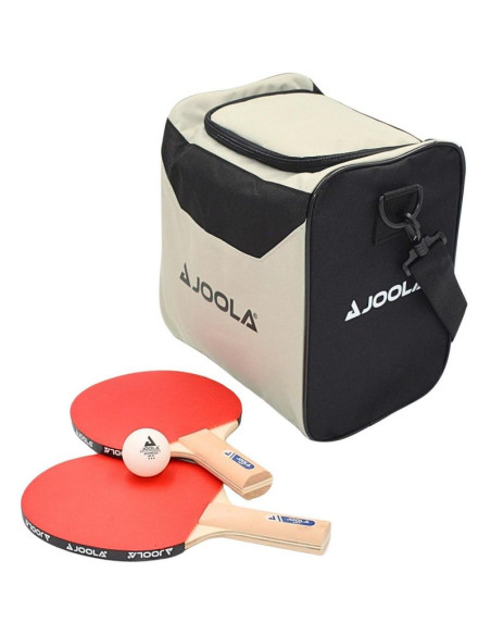 Zestaw do tenisa stołowego joola w torbie 14 rakietki 30 piłeczki