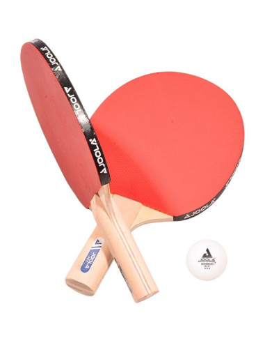 Zestaw do tenisa stołowego joola w torbie 14 rakietki 30 piłeczki