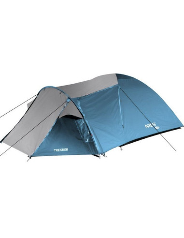Namiot kempingowy nils camp trekker nc6012 niebiesko-szary