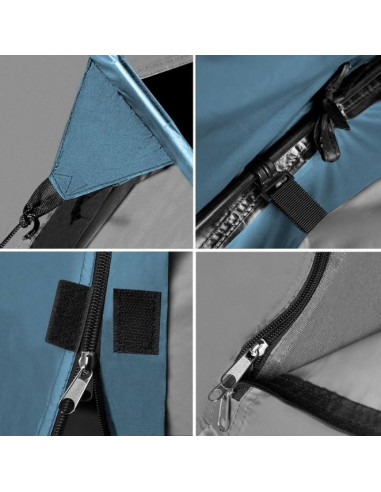 Namiot kempingowy nils camp trekker nc6012 niebiesko-szary