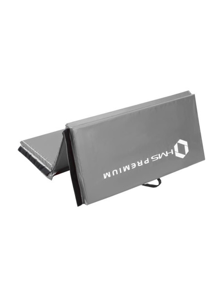 Materac gimnastyczny składany szary 2400x1200x50mm hms mgs01