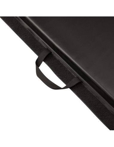 Materac gimnastyczny składany czarny 2400x1200x50mm hms mgs01