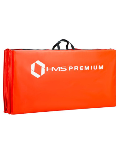 Materac gimnastyczny składany czerwony 2400x1200x50mm hms mgs01