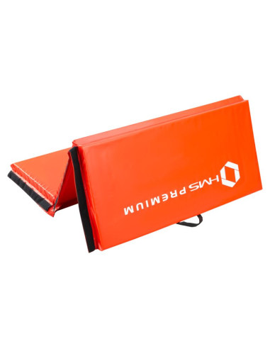 Materac gimnastyczny składany czerwony 2400x1200x50mm hms mgs01