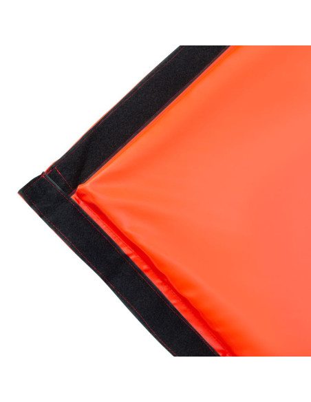 Materac gimnastyczny składany czerwony 2400x1200x50mm hms mgs01