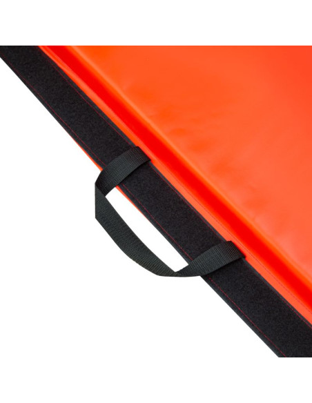 Materac gimnastyczny składany czerwony 2400x1200x50mm hms mgs01