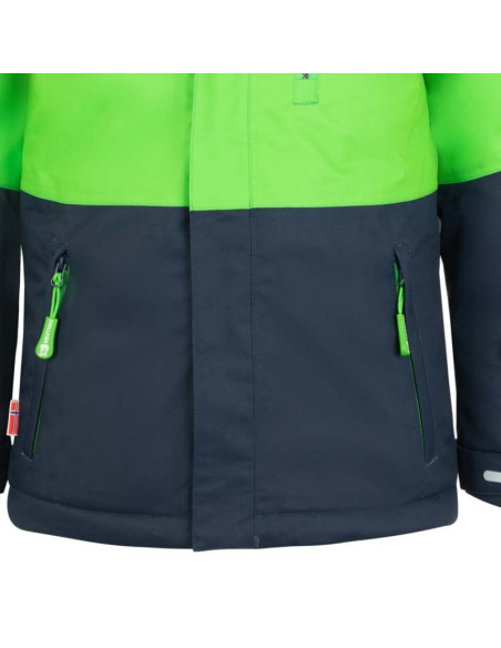 Kurtka wodoodporna dla dzieci trollkids kids hallingdal jacket outdoorowa wielokolorowa (226-304)