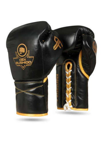 Wiązane rękawice bokserskie wielowarstwowe - profighter gold - legacy series