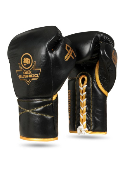 Wiązane rękawice bokserskie wielowarstwowe - profighter gold - legacy series