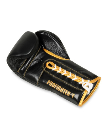 Wiązane rękawice bokserskie wielowarstwowe - profighter gold - legacy series