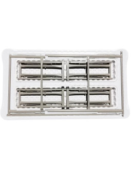 Zestaw piknikowo cateringowy stół i 2 ławki jasno szary 2