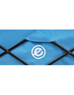 Wózek turystyczno plażowy deluxe składany 66x48x90cm z uchwytem niebieski 2