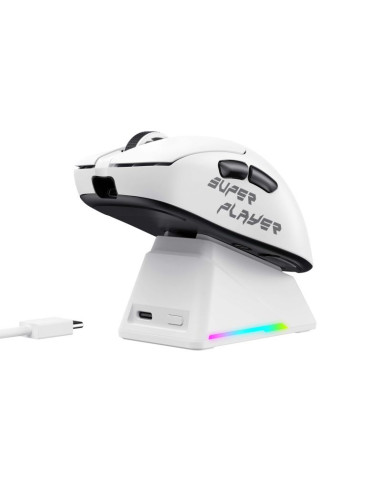 Mysz gamingowa bezprzewodowa havit starblaze-1 (biało-czarny)