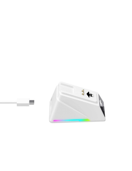 Mysz gamingowa bezprzewodowa havit starblaze-1 (biało-czarny)