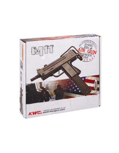 Pistolet wiatrówka ranger m11 miniuz1 kwc kal.4,5bbs 39-strzał. co2