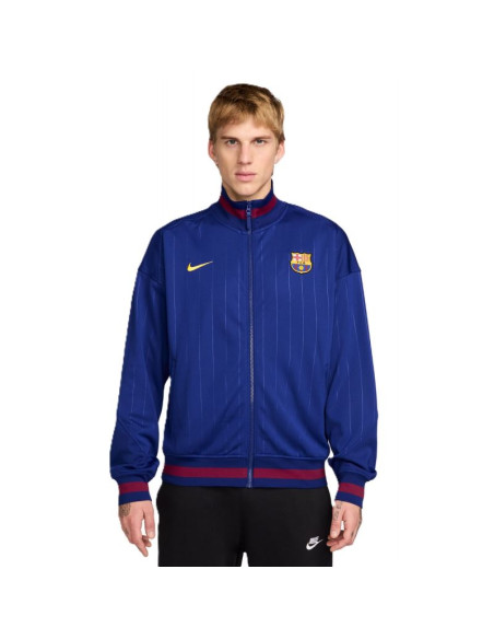 Bluza wyjściowa nike fc barcelona academy anthem home hj6374-455