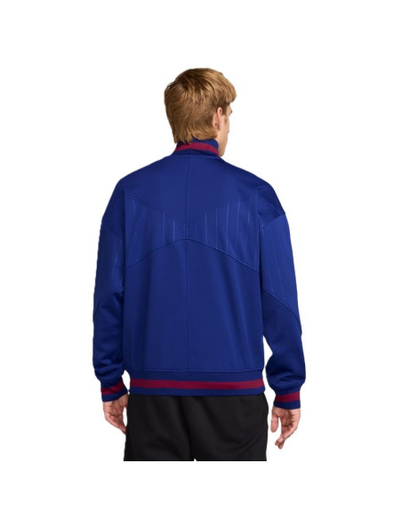 Bluza wyjściowa nike fc barcelona academy anthem home hj6374-455