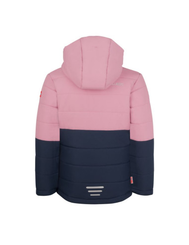 Kurtka zimowa dziecięca trollkids kids hemsedal snow jacket xt narciarska różowa/granatowa (513-232)