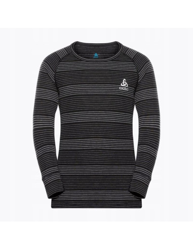 Bielizna termoaktywna - zestaw odlo set active warm special set roz. l ciemnoszara