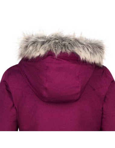 Kurtka zimowa dziewczęca trollkids girls oslo coat xt ocieplana płaszcz z kapturem różowy (180-229)