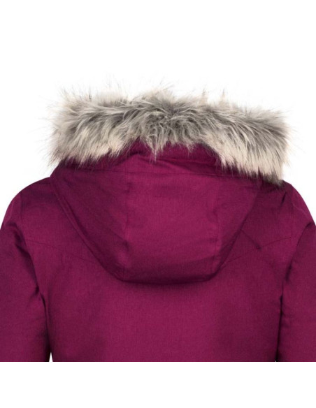 Kurtka zimowa dziewczęca trollkids girls oslo coat xt ocieplana płaszcz z kapturem różowy (180-229)