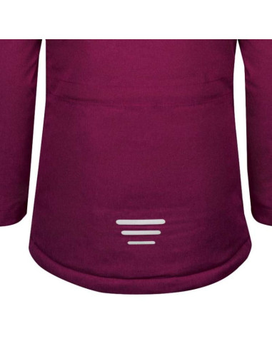 Kurtka zimowa dziewczęca trollkids girls oslo coat xt ocieplana płaszcz z kapturem różowy (180-229)