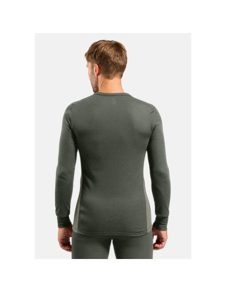 Bielizna termoaktywna - zestaw odlo set active warm special set roz. m ciemnoszara