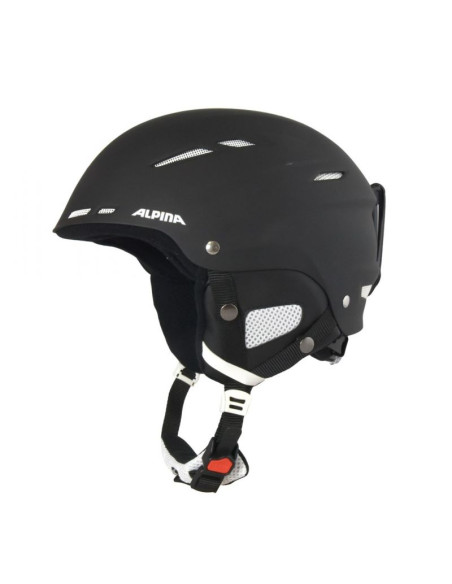 Kask narciarski alpina biom (black matt)