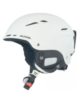Kask narciarski alpina biom (white matt)