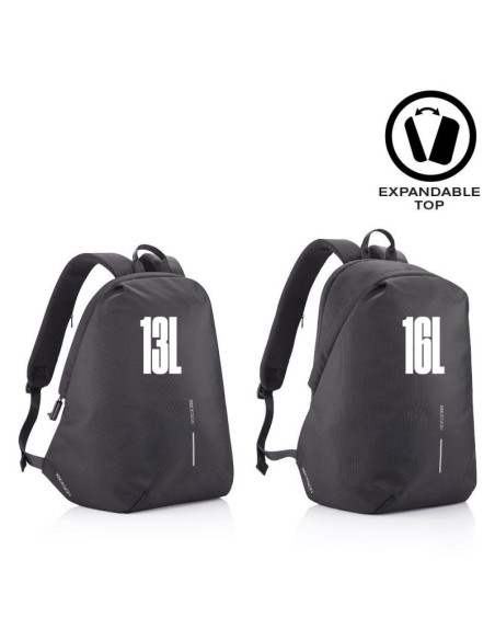 Xd design plecak antykradzieżowy bobby soft czarny p/n: p705.791