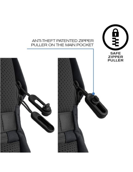 Xd design plecak antykradzieżowy bobby soft czarny p/n: p705.791